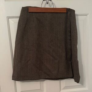 Harve Benard Brown Pencil Skirt